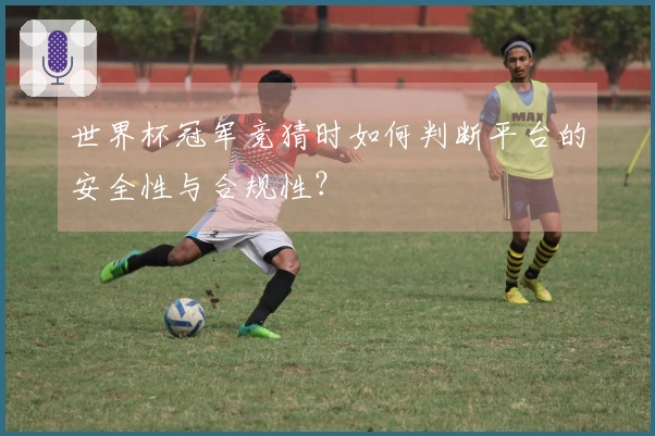 世界杯冠军竞猜时如何判断平台的安全性与合规性?