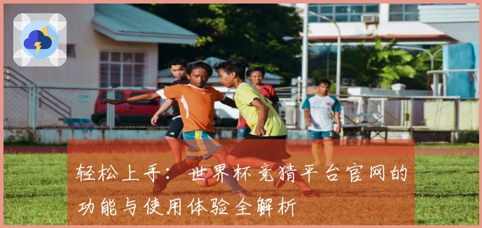 轻松上手：世界杯竞猜平台官网的功能与使用体验全解析